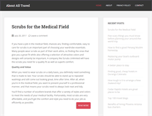 Tablet Screenshot of aboutalltravel.com